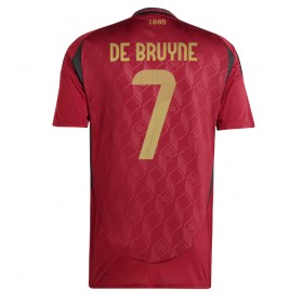 Belgia Kevin De Bruyne #7 Hjemme skjorte EM 2024 Kortermet